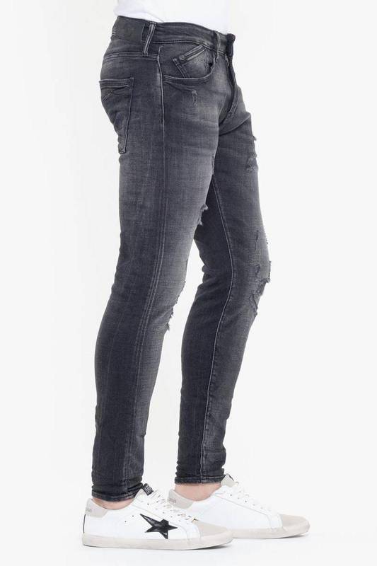 LE TEMPS DES CERISES Jeans Skinny Power, 7/8me NOIR Photo principale