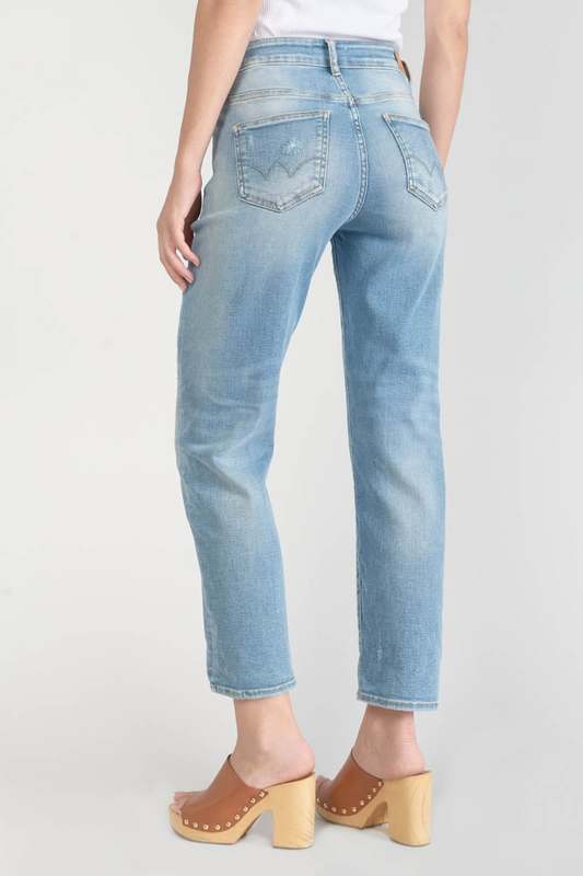 LE TEMPS DES CERISES Jeans  400/17 Mom Taille Haute 7/8me BLEU Photo principale