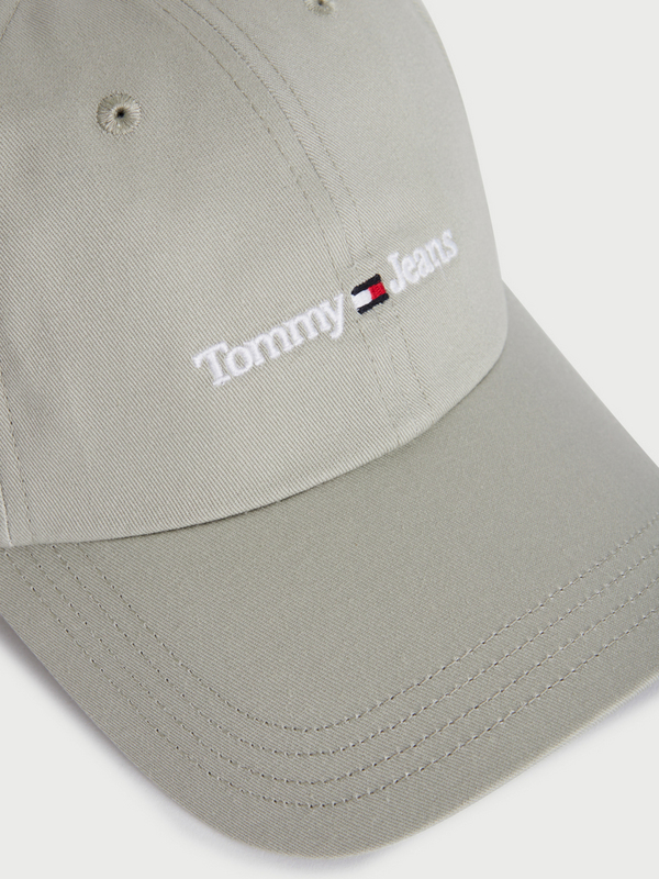 TOMMY JEANS Casquette Baseball Logo Brod Gris Photo principale