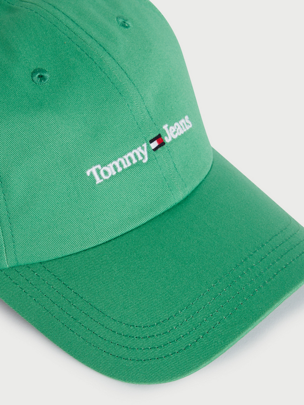 TOMMY JEANS Casquette Baseball Logo Brod Vert Photo principale