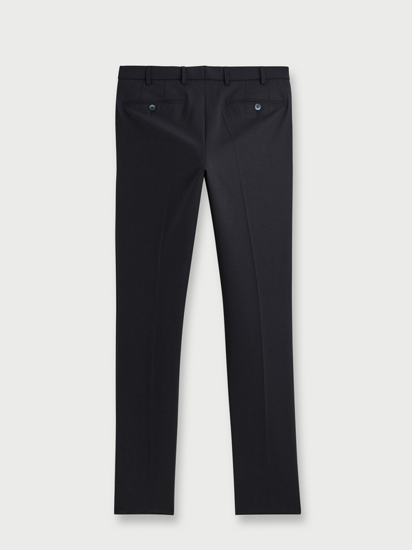 MEYER Pantalon Chino, Style Ville, Perfect Fit Enrichi En Laine Bleu noir Photo principale