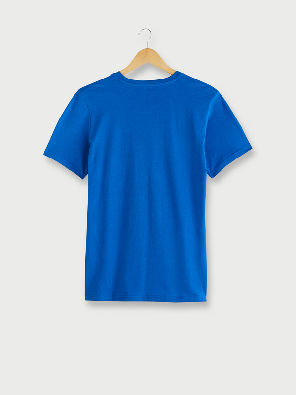 LEE Tee-shirt Uni, Logo Poitrine Bleu Photo principale