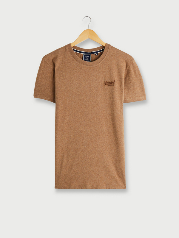 SUPERDRY Tee shirt manches courtes Marron