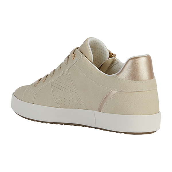 GEOX Basket  Lacets Geox Blomiee Blanc cass/Or Photo principale