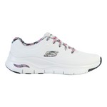 SKECHERS Basket  Lacets Skechers Arch Fit First Blossom Blanc