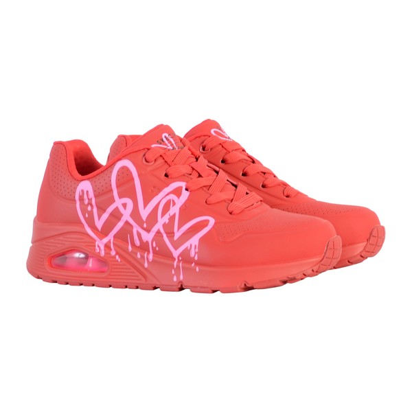 SKECHERS Basket  Lacets Skechers Highlight In Love Rouge/Rose Photo principale