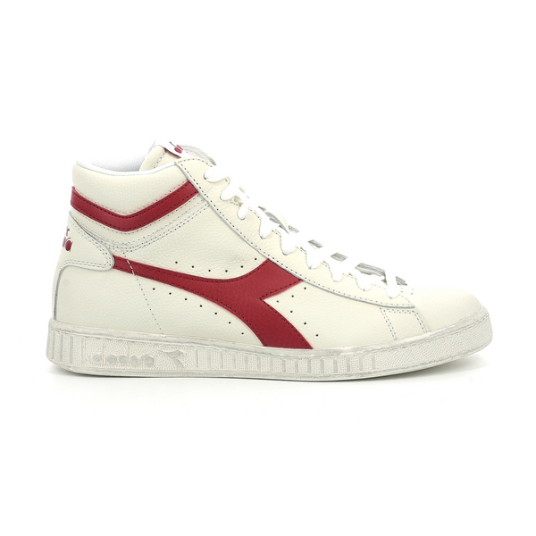 DIADORA Sneakers Hautes Cuir Diadora Game L Hi Waxed Rouge/blanc 1027055