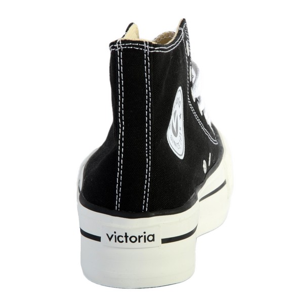 VICTORIA Basket Montante Victoria 1 061101   Blanc Noir Photo principale