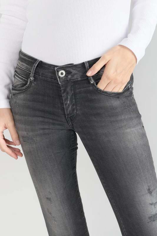 LE TEMPS DES CERISES Jeans Push-up Slim Pulp, 7/8me NOIR Photo principale