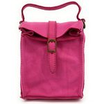OH MY BAG Mini-sac Pochette Bandoulire Cuir Vintage Italien Ohm Fuchsia