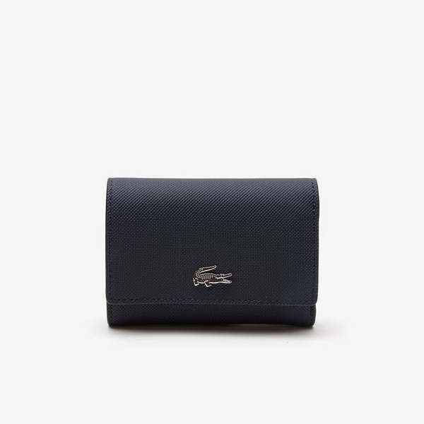 LACOSTE Portefeuille Anna Lacoste Nf4190aa Marine 166 Rouge 240 (B50) 1029048