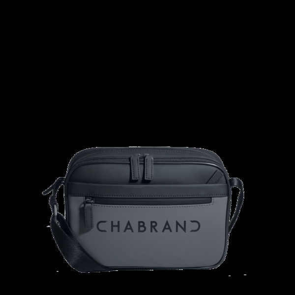 CHABRAND Sacoche Zippée Porté Croisé Touch Bis Chabrand 17222109 Noir / Gris