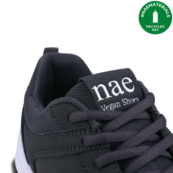 NAE VEGAN SHOES Hade Grey Basket Vgan Tige Basse Nae Vegan Shoes Photo principale
