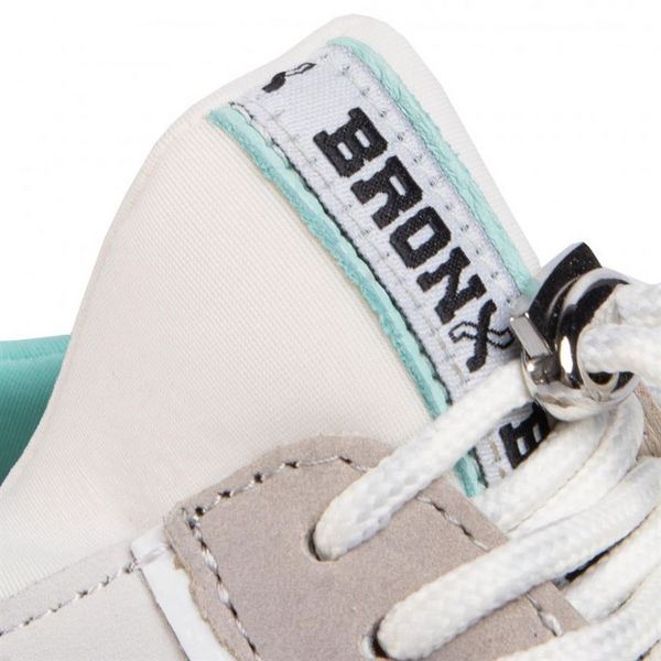 BRONX Baskets Mode   Bronx Baisley Blanc/Gris/Bleu Photo principale