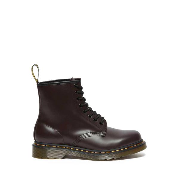 DR MARTENS Bottines Dr Martens 1460 Smooth Lace Up Burgundy Smooth Photo principale
