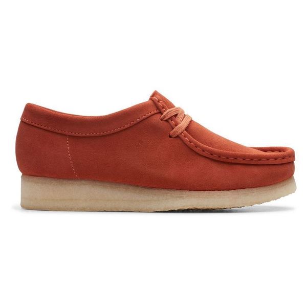 CLARKS Chaussures A Lacets   Clarks Wallabee. Burnt Orange