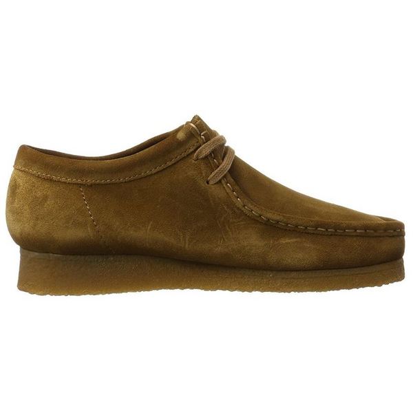 CLARKS Chaussures A Lacets   Clarks Wallabee Marron