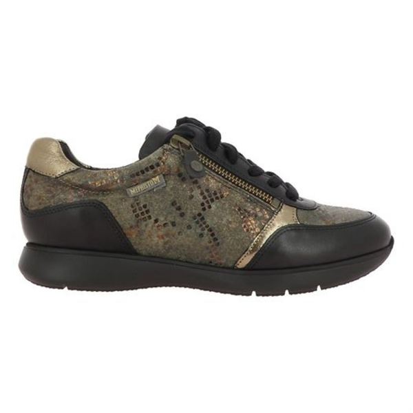 MEPHISTO Chaussures A Lacets   Mephisto Monia Black