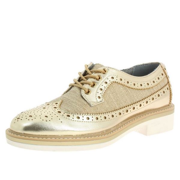 MARIA MARE Chaussures A Lacets   Maria Mare Chicca Champagne Photo principale