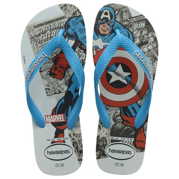 HAVAIANAS Tong À Enfiler Havaianas Top Marvel Turquoise 1033463