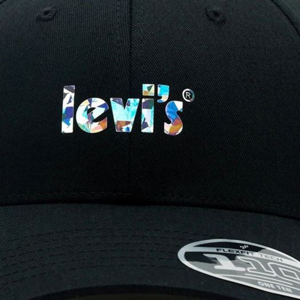 LEVI'S Casquettes Et Bonnets   Levi's Logo Flex Fit Cap Silver Photo principale