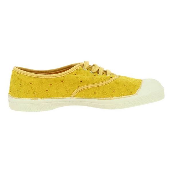 BENSIMON Chaussures A Lacets   Bensimon Broderie Anglaise Jaune Photo principale