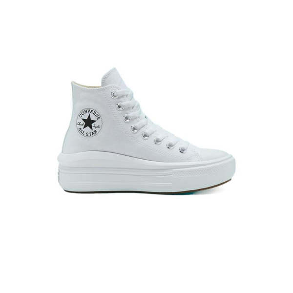 CONVERSE Baskets Converse Chuck Taylor All Star Move High White / Natural Ivory / Black 1034001