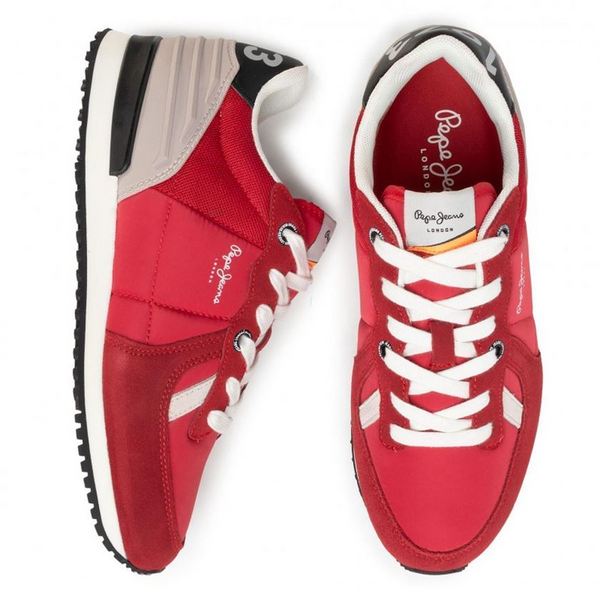 PEPE JEANS LONDON Baskets Mode   Pepe Jeans Tinker Wer Rouge Photo principale