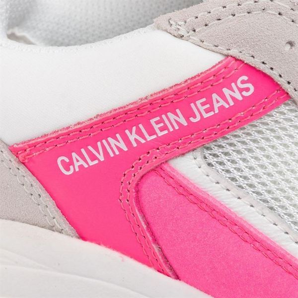 CALVIN KLEIN Baskets Mode   Calvin Klein Jeans Maya Rose fluo Photo principale