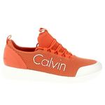 CALVIN KLEIN Baskets Mode   Calvin Klein Jeans Ron Orange