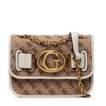 GUESS Sac Bandouliere   Guess Aileen Crossbody Flap Ivoire