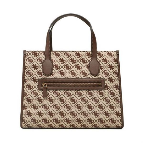 GUESS Cabas Et Sac Shopping   Guess Izzy 2 Compartment Tote brown Photo principale