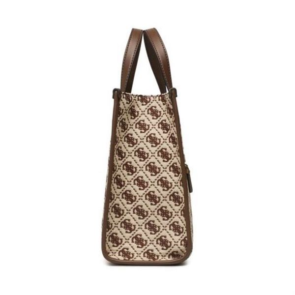 GUESS Cabas Et Sac Shopping   Guess Izzy 2 Compartment Tote brown Photo principale