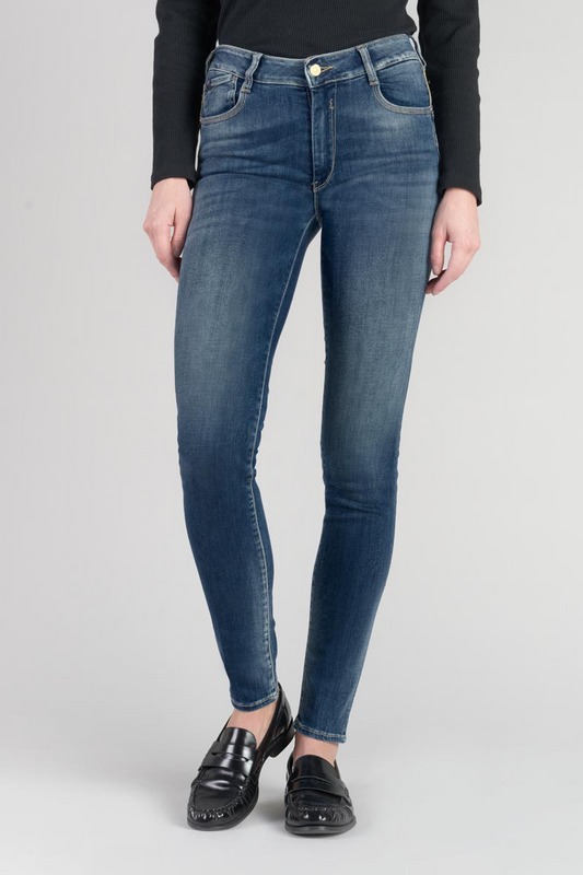 LE TEMPS DES CERISES Jeans Push-up Slim Taille Haute Pulp, Longueur 34 BLUE 1035896