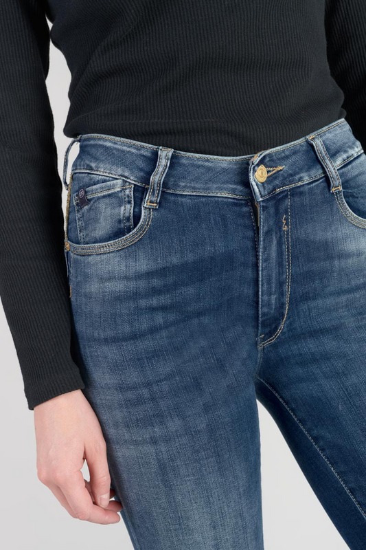 LE TEMPS DES CERISES Jeans Push-up Slim Taille Haute Pulp, Longueur 34 BLUE Photo principale
