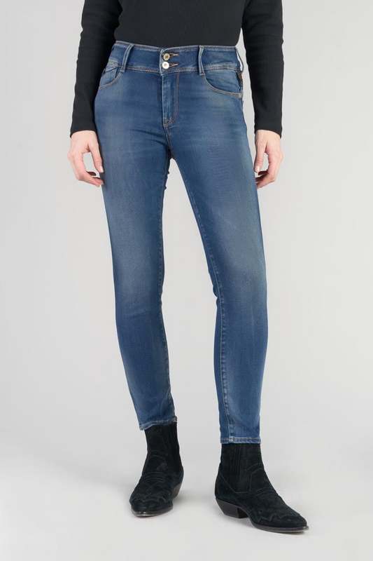 LE TEMPS DES CERISES Jeans Push-up Slim Ultra Pulp, 7/8me BLEU 1035897