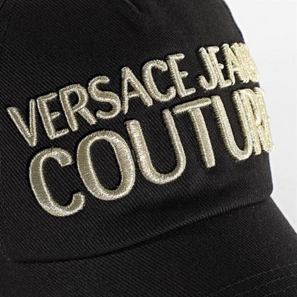 VERSACE JEANS COUTURE Casquettes Et Chapeaux   Versace Jeans Couture 74yazk10 Black/Gold Photo principale