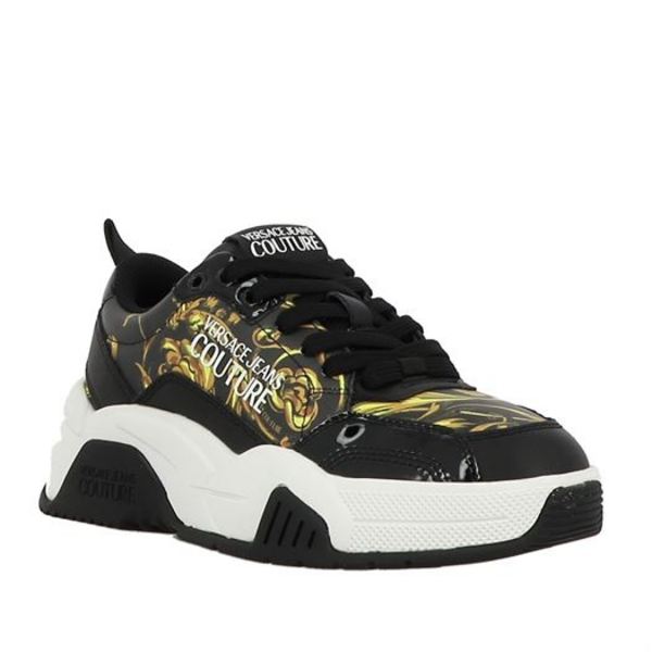 VERSACE JEANS COUTURE Baskets Mode   Versace Jeans Couture 72va3sf4 Gold Photo principale