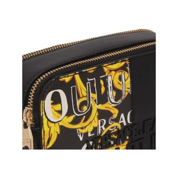 VERSACE JEANS COUTURE Sac Bandouliere   Versace Jeans Couture 74va4bp3 Black/Gold Photo principale