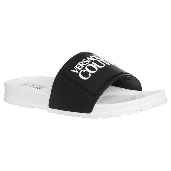 VERSACE JEANS COUTURE Mules   Versace Jeans Couture 74ya3sq2 black+white Photo principale