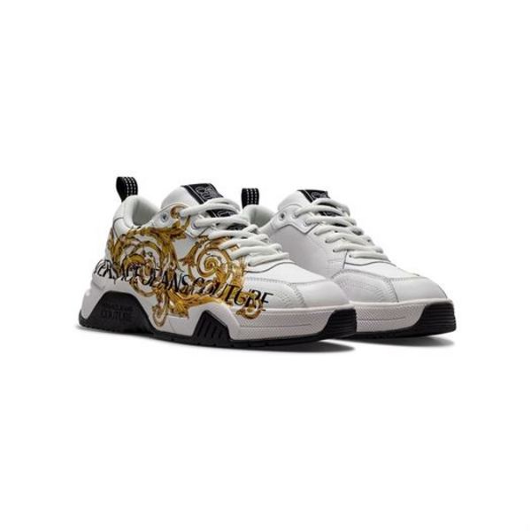 VERSACE JEANS COUTURE Baskets Mode   Versace Jeans Couture 73ya3sf6 white Photo principale