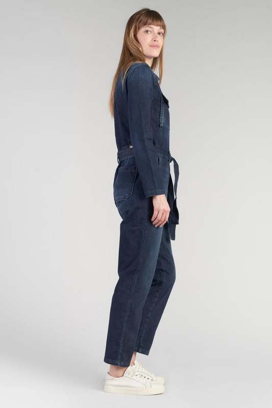 LE TEMPS DES CERISES Combinaison Loose, Large En Jeans Louisa BLEU Photo principale