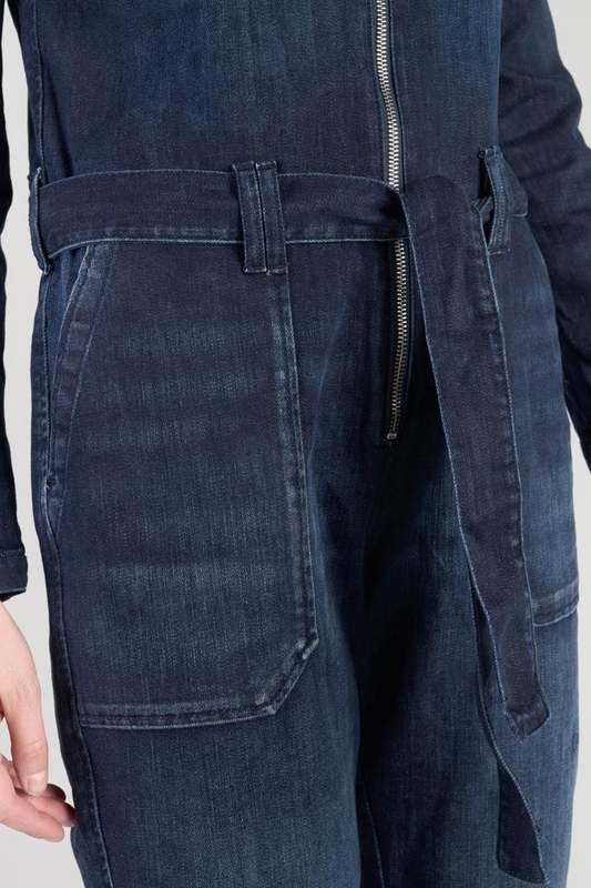 LE TEMPS DES CERISES Combinaison Loose, Large En Jeans Louisa BLEU Photo principale