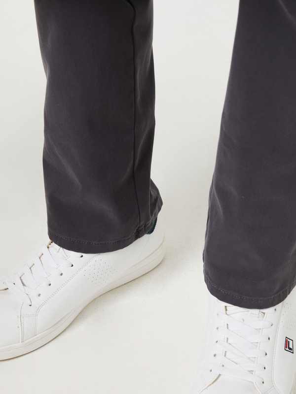 MEYER Pantalon Chino En Coton Stretch Gris fonc Photo principale
