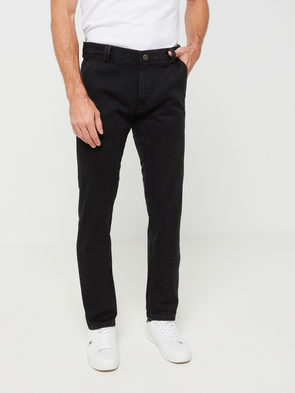 MEYER Jean Coupe Chino Coupe Droite Noir