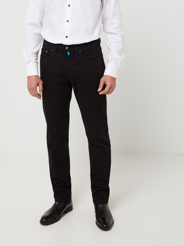 CARDIN Pantalon 5 Poches Coupe Tapered Noir