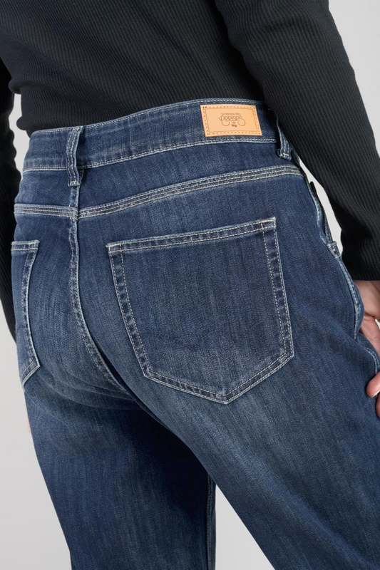 LE TEMPS DES CERISES Jeans Loose, Large 400/60 Girlfriend, Longueur 34 BLEU Photo principale