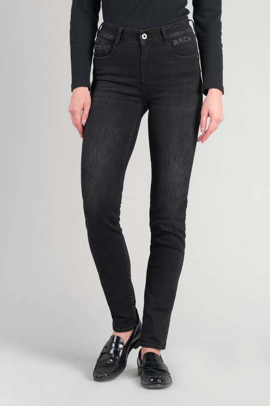LE TEMPS DES CERISES Jeans Push-up Slim Taille Haute Pulp, Longueur 34 NOIR 1038201