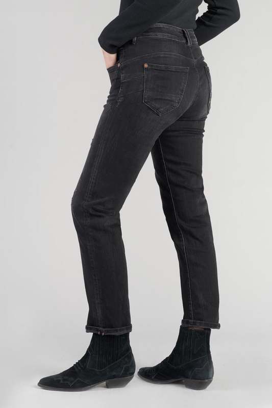 LE TEMPS DES CERISES Jeans Regular, Droit Pulp Regular Taille Haute 7/8me NOIR Photo principale