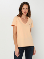 LEVI'S Tee-shirt Uni  Col V Orange
